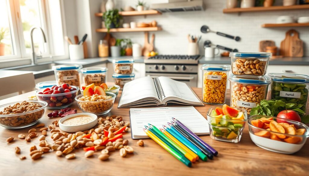 on-the-go snacks and meal planning