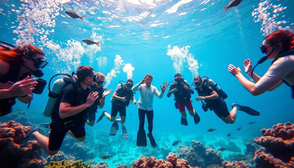 scuba diving training courses