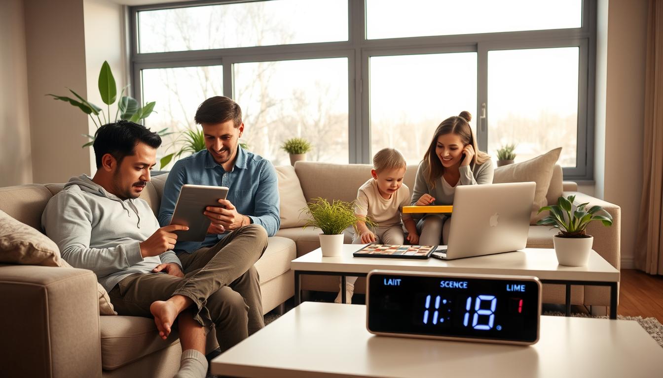 technology habits at home